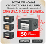 BOXORA™ - Cajas Organizadoras Plegables