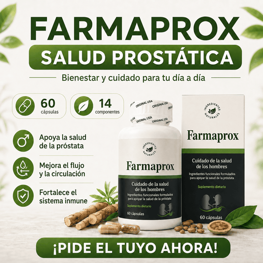 FARMAPROX™ – Fórmula de Bienestar Masculino