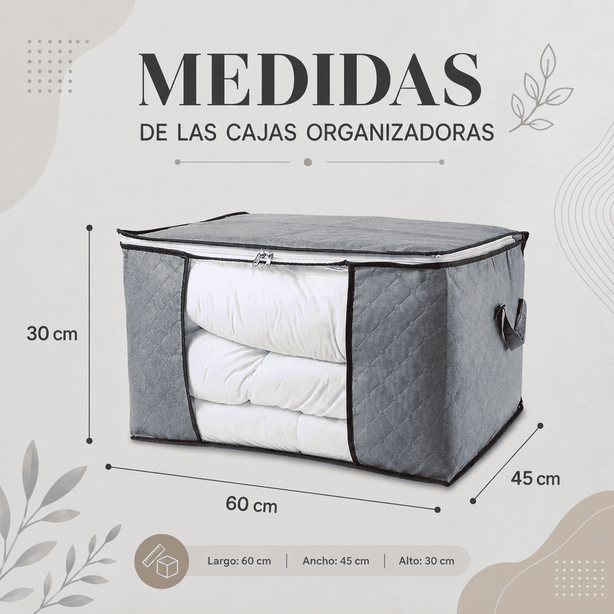 BOXORA™ - Cajas Organizadoras Plegables