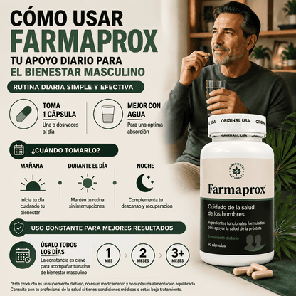 FARMAPROX™ – Fórmula de Bienestar Masculino
