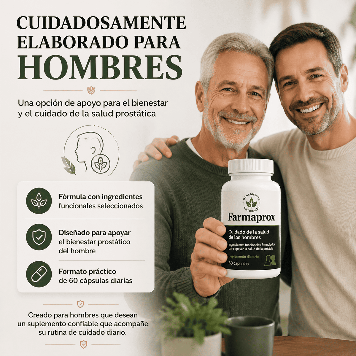 FARMAPROX™ – Fórmula de Bienestar Masculino